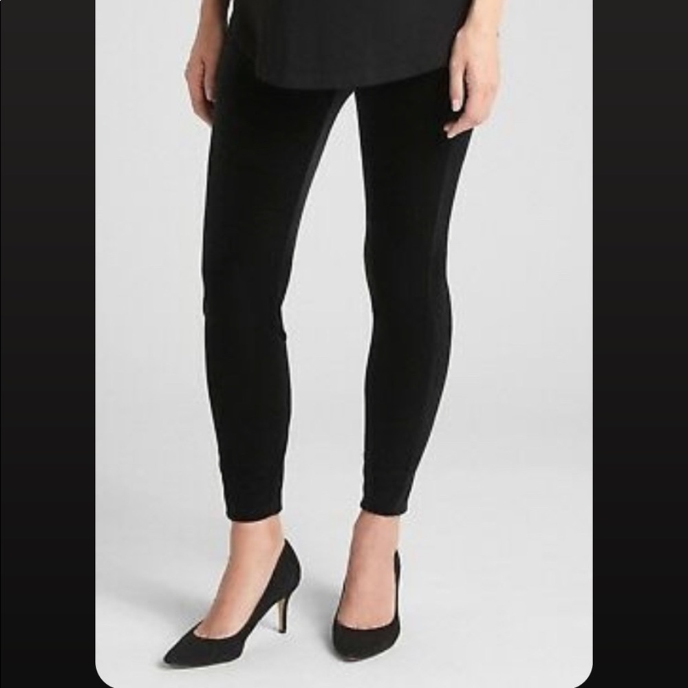 GAP MATERNITY Full Panel Velvet Leggings